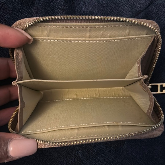 Tory Burch Leather Zip Wallet - Picture 2 of 5